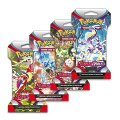Pokémon TCG: Scarlet & Violet Booster Sleeve | Ships Assorted Simple Showcase 