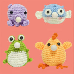 CalmiMates: Mini Emotional Support Crochet Plush Toy Collection (1pc) Multiple Styles Preorder Showcase 