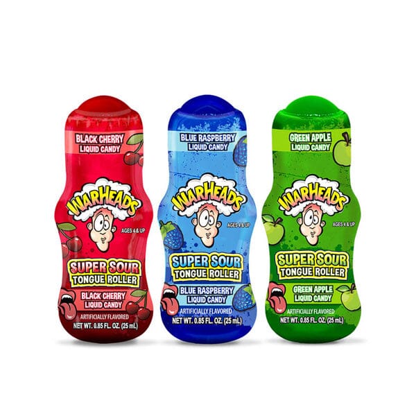 Warheads: Super Sour Tongue Rollers | Ships Assorted Showcase 