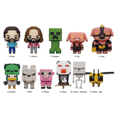 Minecraft The Movie: 3D Foam Bag Clips Simple Minecraft 