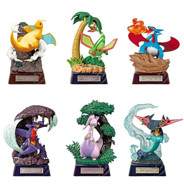 Re-Ment Pokémon: Pocket Statue Dragon Type Blind Box (1pc) Simple Pokémon 