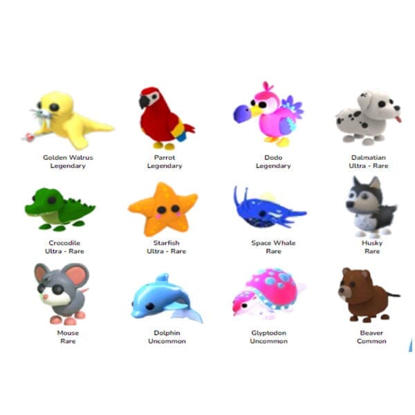 Adopt Me: Surprise Plush Pets Series 2 | Ships Assorted Simple Showcase 