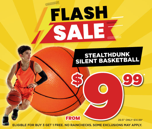 StealthDunk Silent Basketball Flash Sale