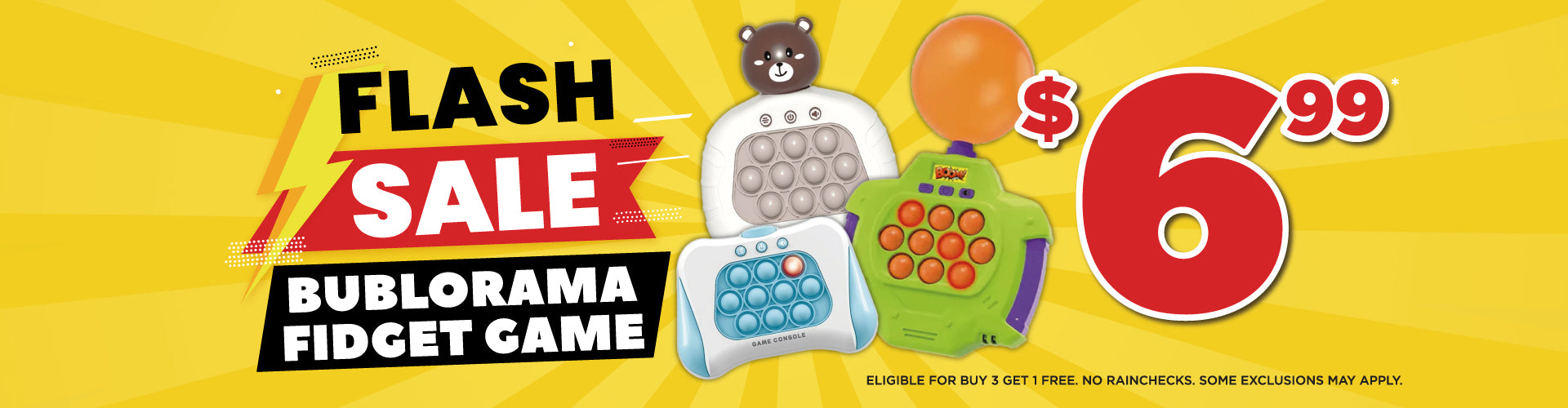 Bublorama Fidget Game Toys Flash Sale