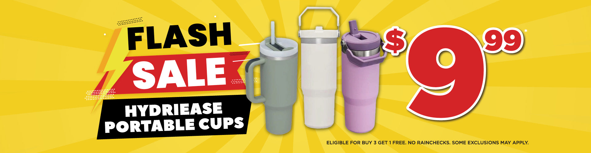 Hydriease Portable Cups Flash Sale