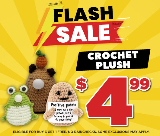 Mini Crochet Plush Toys Flash Sale