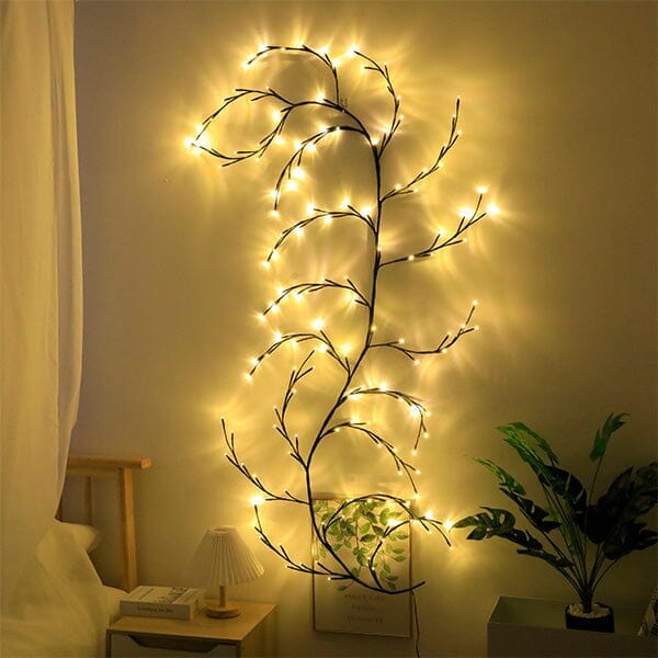 DecoVines | Decorative Faux Willow Vines w/ LED Lights! Simple Showcase 