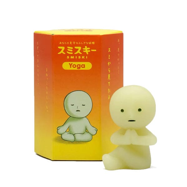 Smiski Collectable Mini Glow-In-The-Dark Figurines | Assorted Series' Blind Box Simple Showcase 