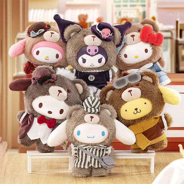 TOP TOY x Sanrio: Afternoon Tea Series Plush Keychain Blind Box (1pc)
