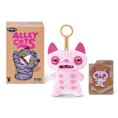 Fuggler Alley Cats Keyrings Series 1 Collectible 5" Plush Toy Hanger Blind Box (1pc)