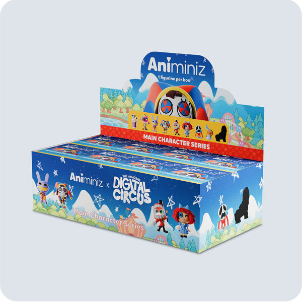 Animiniz x The Amazing Digital Circus Main Character Series Collectible Figurine Blind Box (1pc)