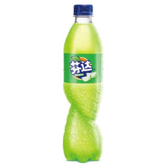 Fanta Green Apple Flavor Soda Drink (500mL) Limited Edition Import