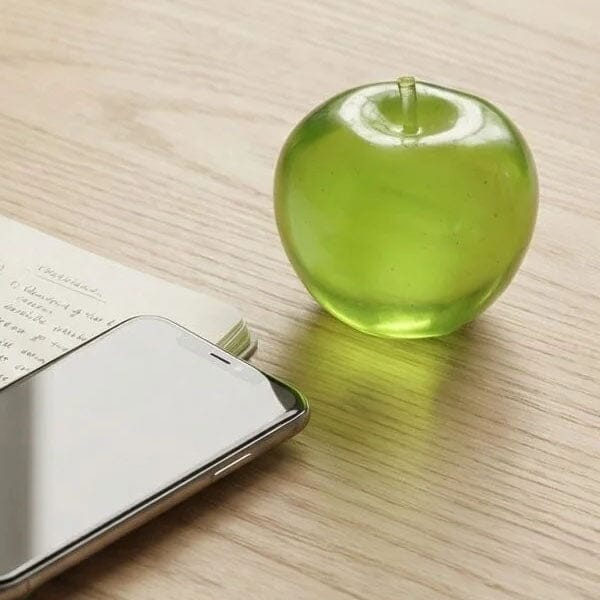 Green Apple Sparkly Maltose Stress Ball Squishy Fidget Toy (1pc) Simple Exclusive