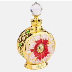 Layali Rouge by Swiss Arabian Femme Concentrated Perfume Oil Fragrance Bottle (15mL) Simple Showcase 