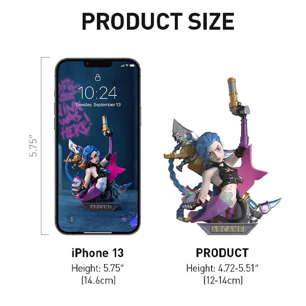 Pop Mart x League Of Legends: Arcane Series Collectible Figurine Blind Box (1pc)
