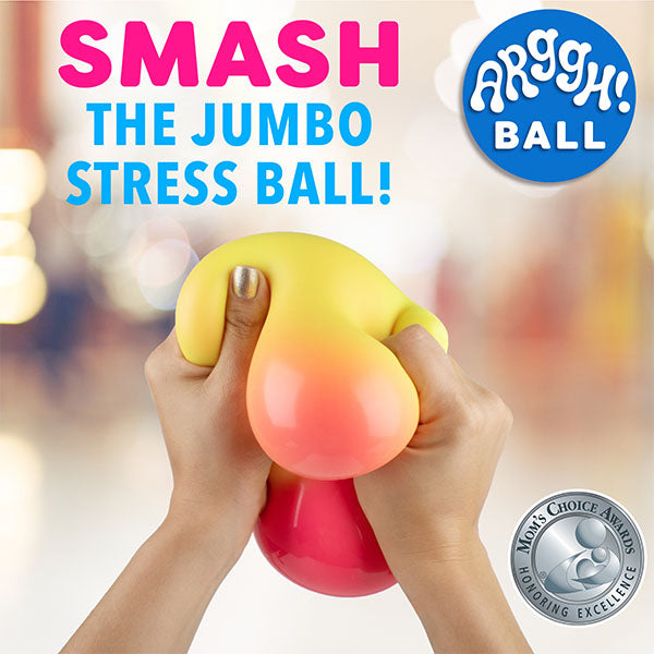ARGGH! Ball Squishy Color-Changing Stress Ball Fidget Toy (1pc) Multiple Colors
