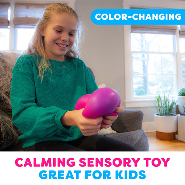 ARGGH! Ball Squishy Color-Changing Stress Ball Fidget Toy (1pc) Multiple Colors