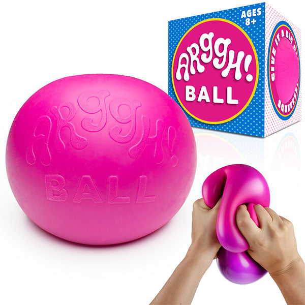 ARGGH! Ball Squishy Color-Changing Stress Ball Fidget Toy (1pc) Multiple Colors