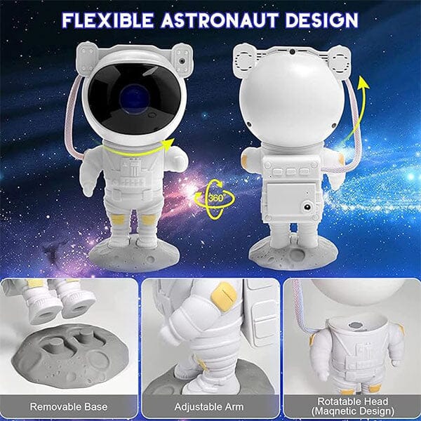 CosmicCraze Astronaut Galaxy Projector Night Light Preorder Showcase 