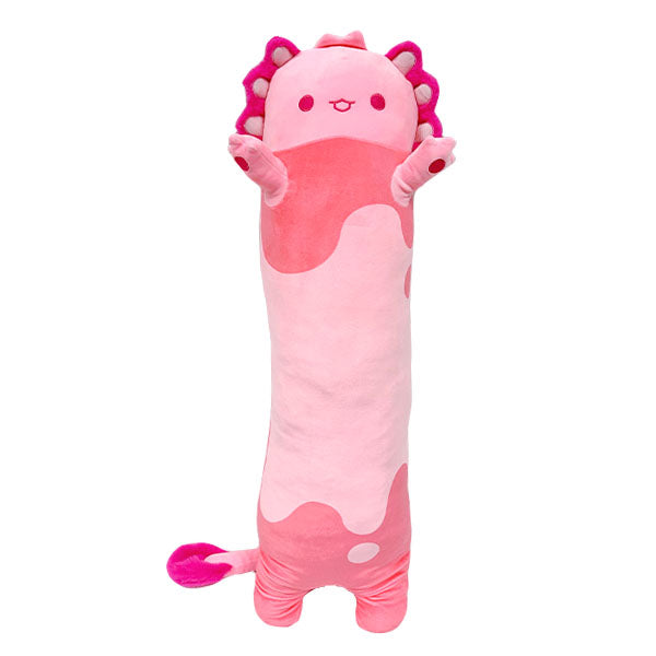 Long Animal Plush Toy 3ft Body Pillow - Axolotl