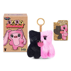 Fuggler Baby Baddies Keyrings  Series 1 Collectible 5" Plush Toy Hanger Blind Box (1pc)