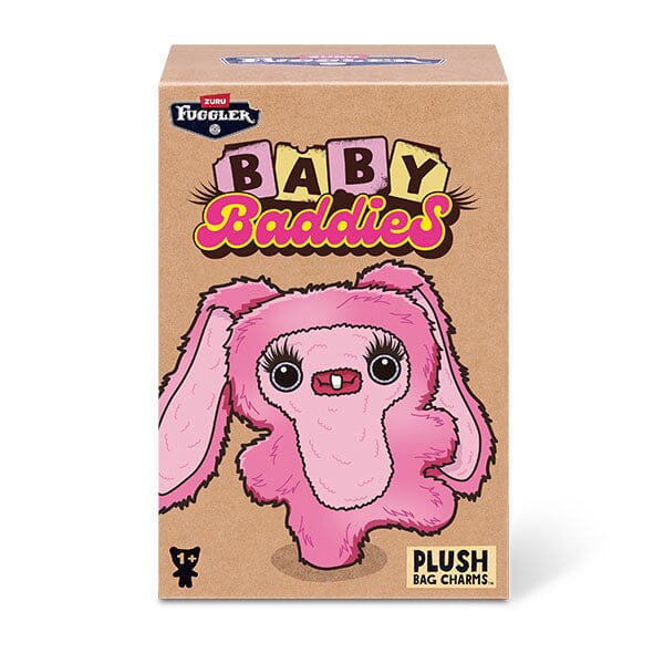Fuggler Baby Baddies Keyrings Series 1 Collectible 5" Plush Toy Hanger Blind Box (1pc) Simple Fuggler