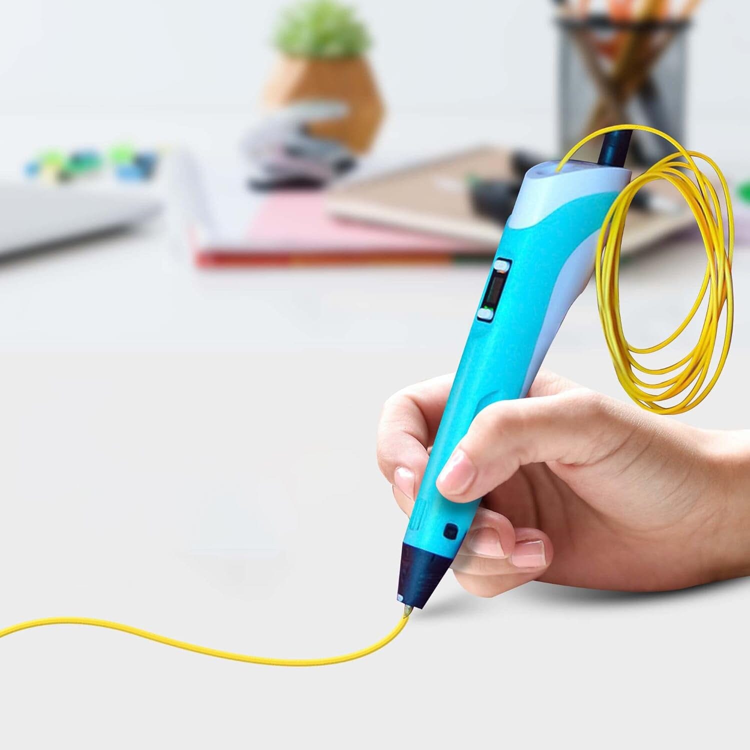 Delux Doodle 3D Pen Filament Refills (10 Colors) Simple Showcase 