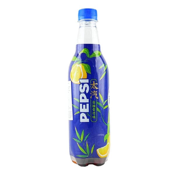 Pepsi White Pomelo Green Bamboo (500mL) Special Edition Import From Taiwan Simple Pepsi 
