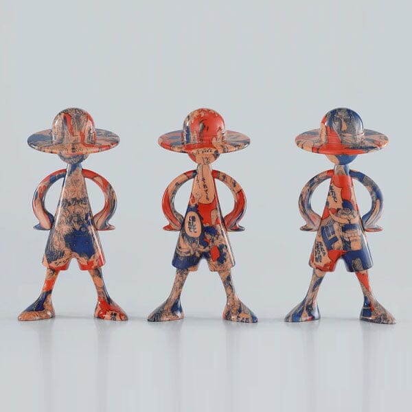 Bandai One Piece Luffy's Archive Of Adventure Vol. 1 Collectible Figurine Blind Box (1pc) Simple One Piece 