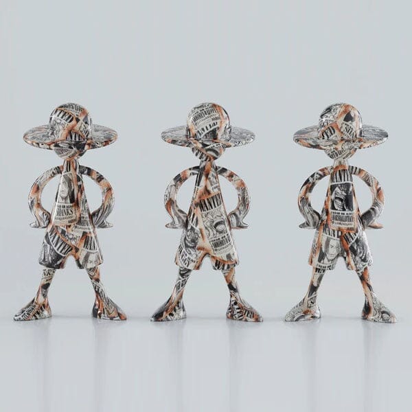 Bandai One Piece Luffy's Archive Of Adventure Vol. 1 Collectible Figurine Blind Box (1pc) Simple One Piece 