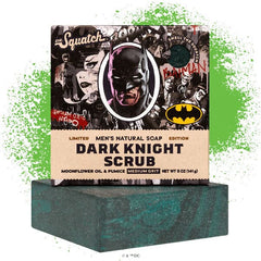 Dr. Squatch® DC's Batman & Joker™ Dark Knight Scrub All-Natural Bar Soap For Men (1pc) Limited Edition Simple Dr. Squatch 