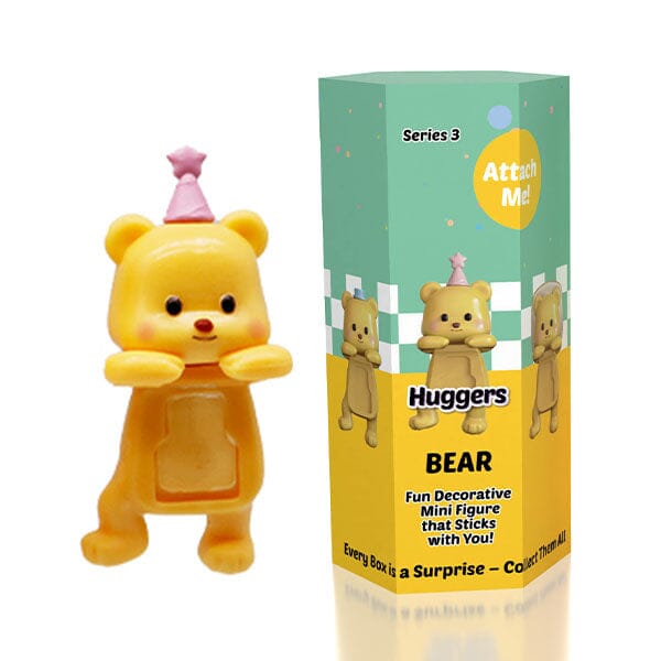 Bear Huggers: The Phone Hugging Animals Collectable Figurine Blind Bag (1pc) Simple Exclusive 