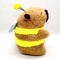 Capybara 9" Kawaii Bumblebee Plush Toy With Pull String For Moveable Wings