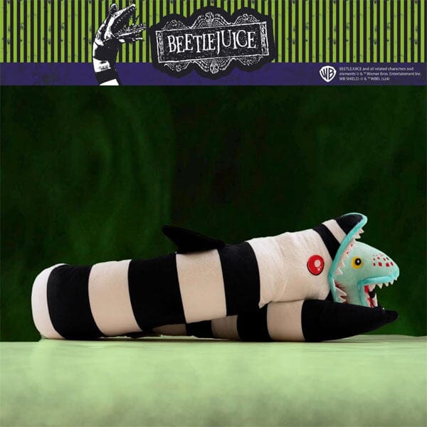 Beetlejuice Jumbo Sandworm 18" Plush Toy (1pc) Simple Beetlejuice 