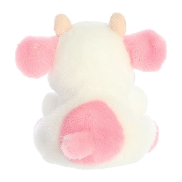 Original Palm Pals™ Belle Strawberry Cow 5" Plush Toy Simple Palm Pals 