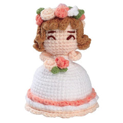 The LOOP Brigade: DIY Crochet Plush Toy Complete Kit For Beginners - Blossom Belle the Bouquet Doll Simple Exclusive 