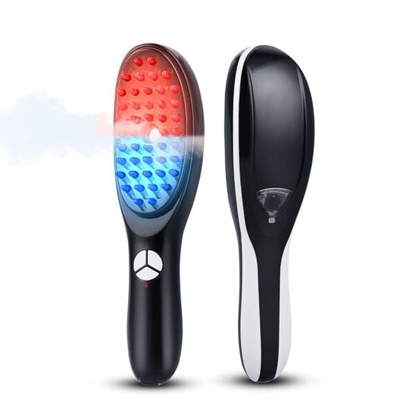 RevivaBrush: Red & Blue 4-in-1 Light Brush for Thicker and Healthier Hair Simple Showcase 