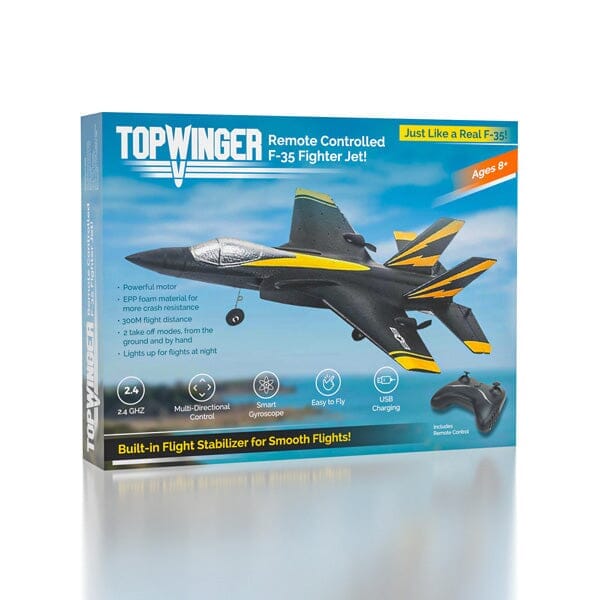 TopWinger: Remote Controlled F53 Fighter Jet Simple Showcase 