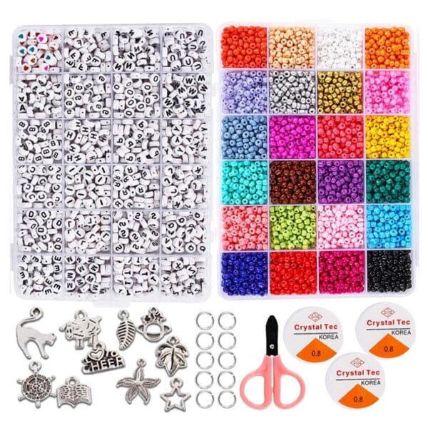 Studio Art Friendship Bracelet Kit (6000pc) Simple Showcase 