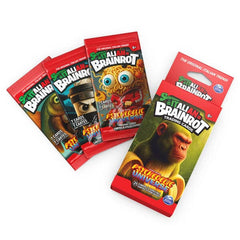 Italian Brainrot TCG: Alpha Series "Psychedelic Universe" Collection Bundle (3 Packs of 7 Cards) Simple Italian Brainrot