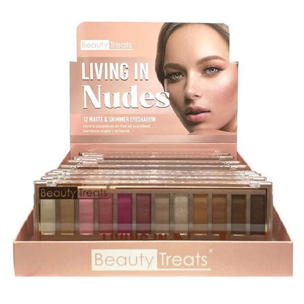 Beauty Treats® Living In Nudes Eyeshadow Palette Simple Beauty Treats 