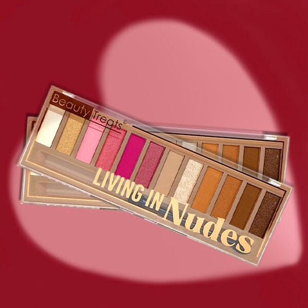 Beauty Treats® Living In Nudes Eyeshadow Palette Simple Beauty Treats 