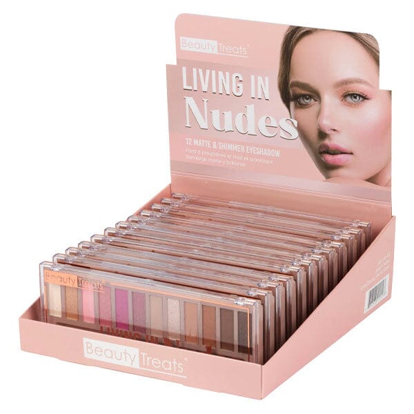 Beauty Treats® Living In Nudes Eyeshadow Palette Simple Beauty Treats 