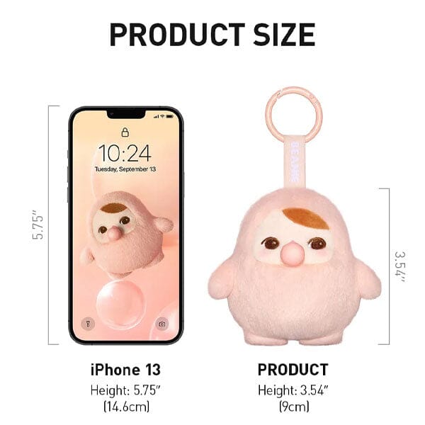 Pop Mart x PUCKY: Beanie Bubble Up Series Plush Pendant Keyring Blind Box (1pc) Simple Pop Mart 