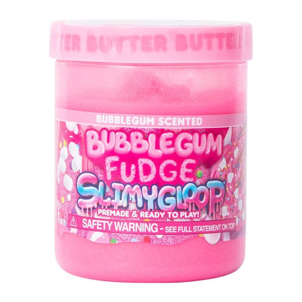 SlimyGloop Bubblegum Fudge Pre-Made & Ready To Play Butter Slime Simple Showcase 