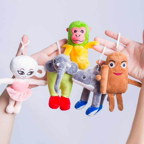 Meme Buddy Plush Keychain w/ Sound (1pc) Style Ships Assorted