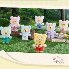 TOP TOY x Disney: Winnie The Pooh "Candy Bear" Series Plush Keychain Blind Box (1pc) Simple TOP TOY 
