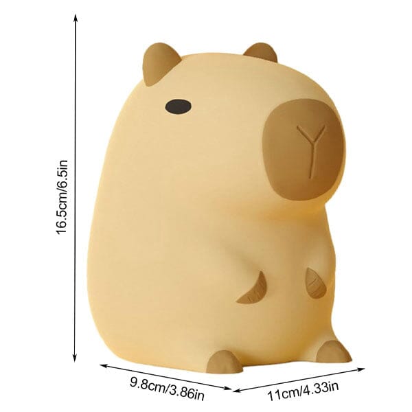 CapyDelights: The Adorable Decorative Capybara Night Light Simple Showcase 