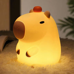CapyDelights: The Adorable Decorative Capybara Night Light Simple Showcase 