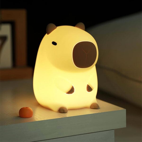 CapyDelights: The Adorable Decorative Capybara Night Light Simple Showcase 